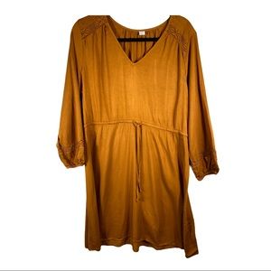 Old Navy – Rust/Terracotta Boho Dress – L